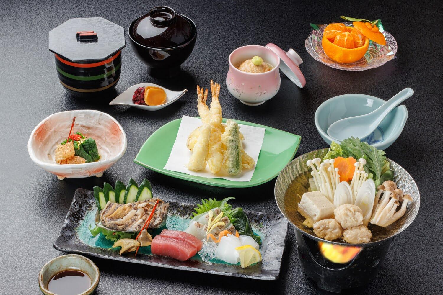 組合員様限定！早割り90！とってもお得なあわび付季節の会席プラン【1泊2食付】