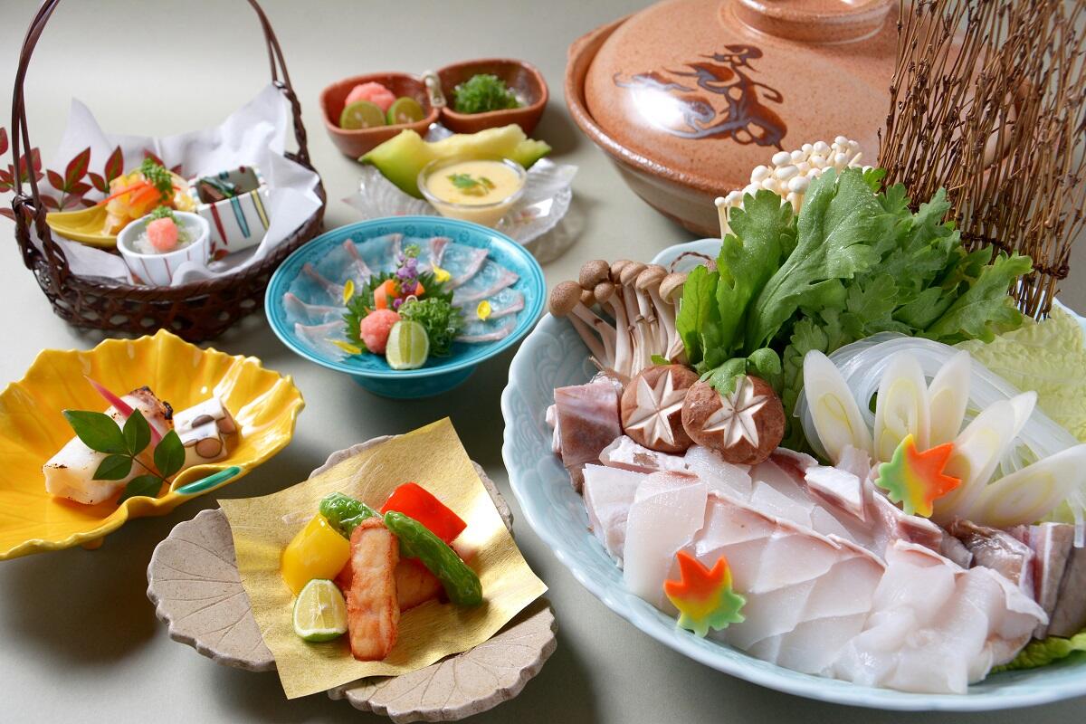 【幻の高級魚】紀州名物クエを6種料理で堪能 “天然” クエ鍋会席プラン