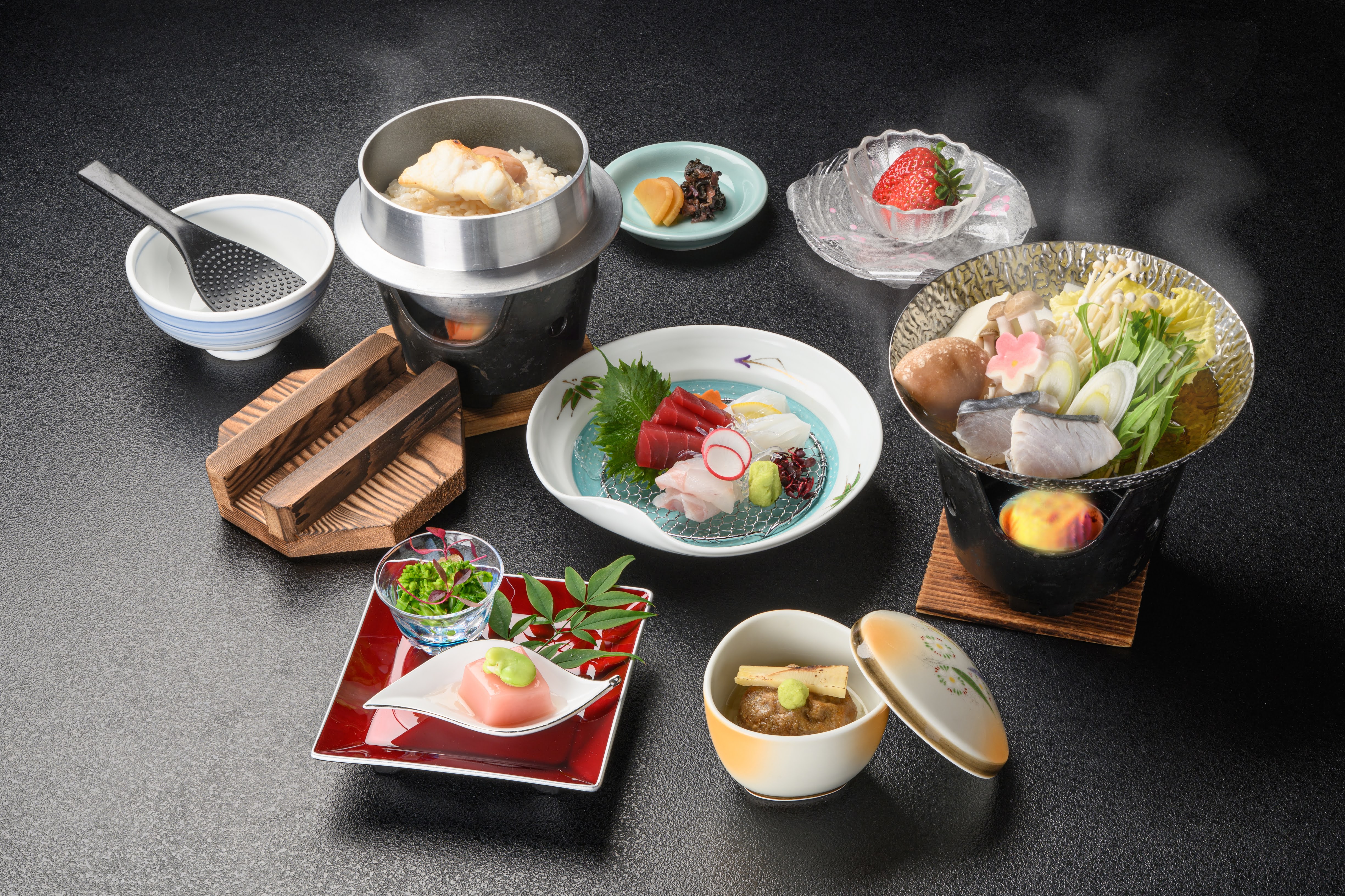 九絵釜飯付 紀州の旬彩会席